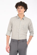 Premium Giza Satin Printed Shirt