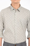 Premium Giza Satin Printed Shirt