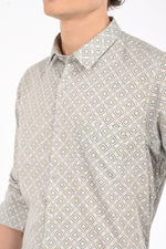 Premium Giza Satin Printed Shirt