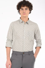 Premium Giza Satin Printed Shirt