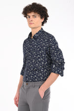 Premium Giza Satin Printed Shirt