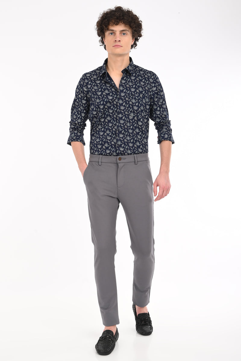 Premium Giza Satin Printed Shirt