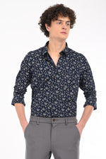 Premium Giza Satin Printed Shirt