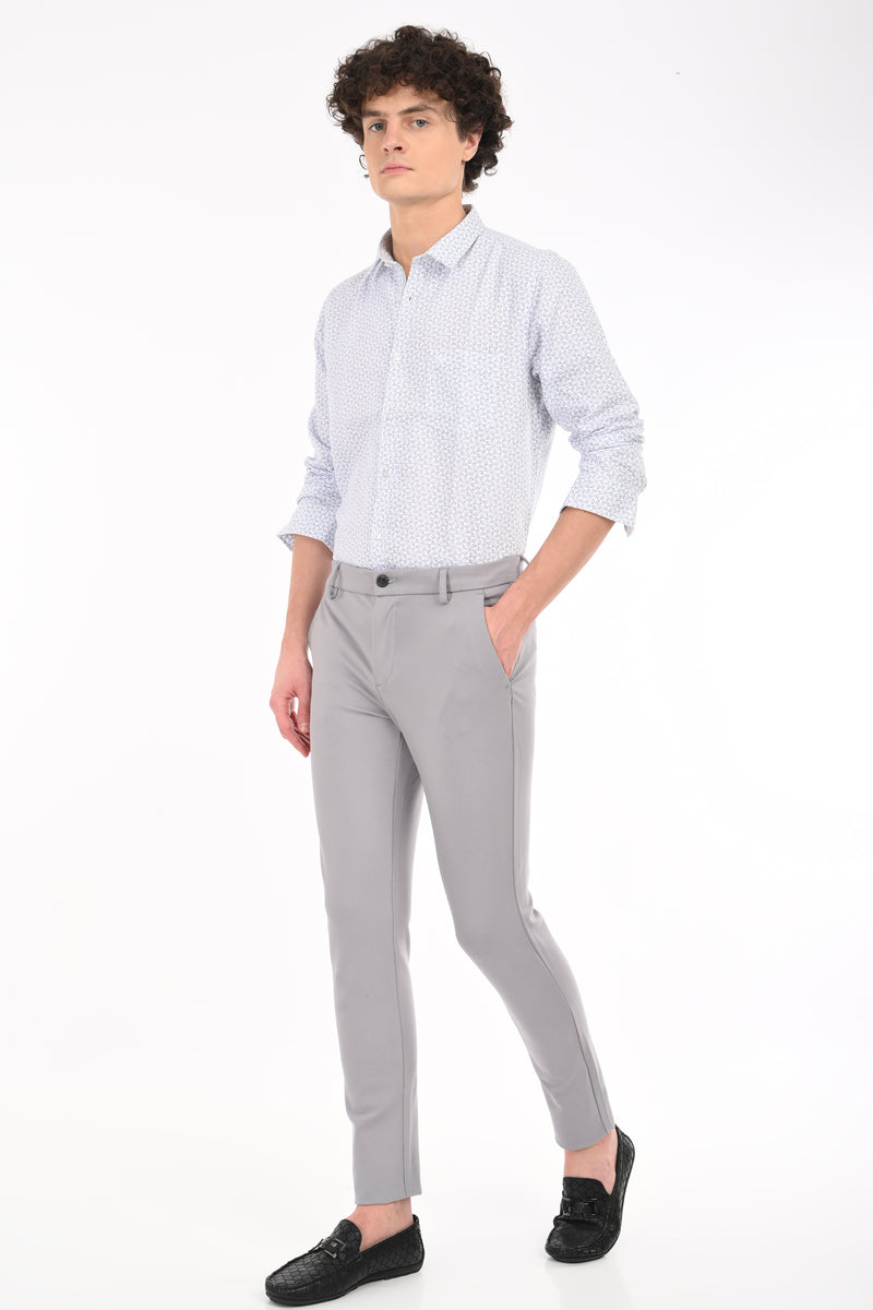 Textured Printed Shirt