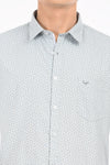 Textured Printed Shirt