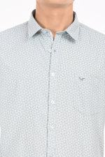 Textured Printed Shirt