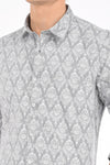 Textured Printed Shirt