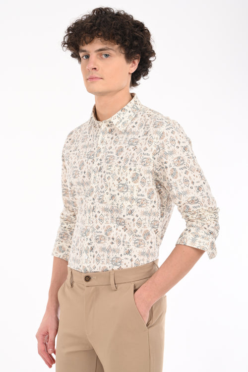 Premium Oxford Printed Shirt
