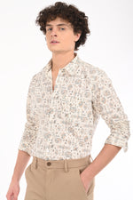 Premium Oxford Printed Shirt
