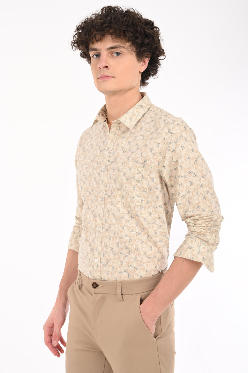 Oxford Printed Shirt