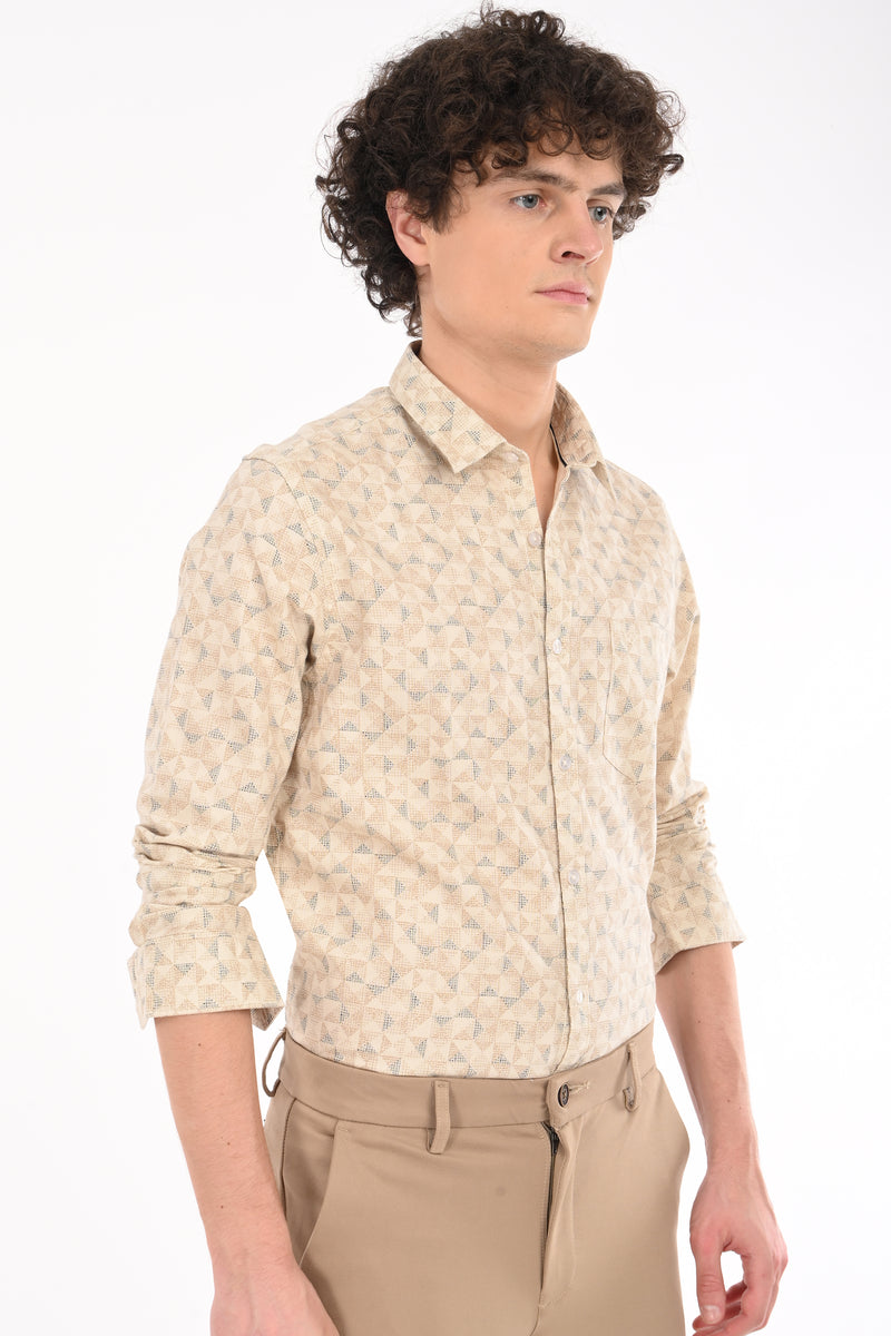 Oxford Printed Shirt
