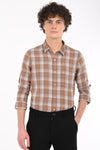 Textured Check Shirt