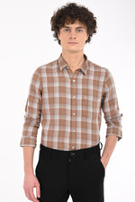 Textured Check Shirt