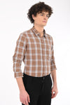 Textured Check Shirt