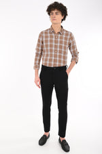 Textured Check Shirt