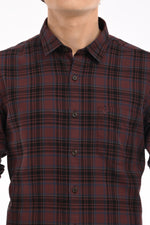 Workwear Textured Check Shirt