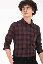 Workwear Textured Check Shirt