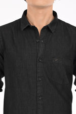 Denim Workwear Solid Shirt