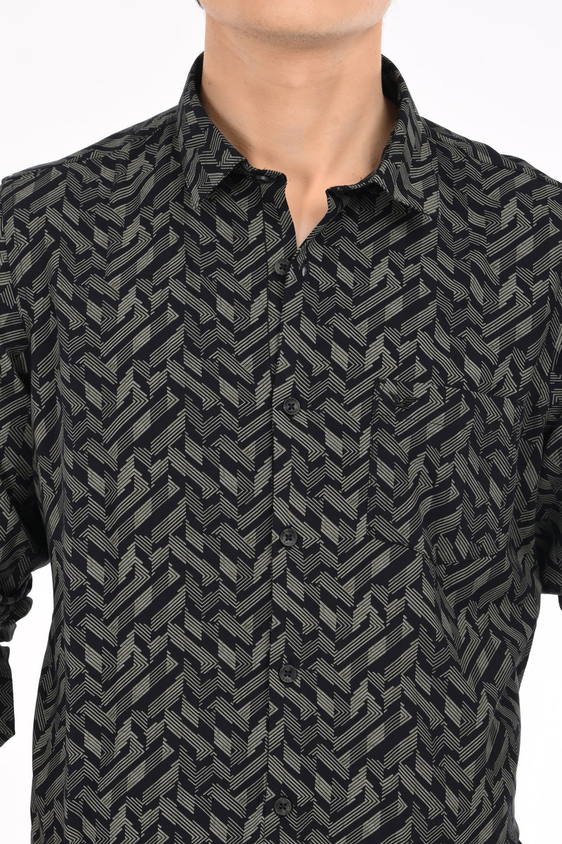 Eco Friendly Tencel Printed Shirt