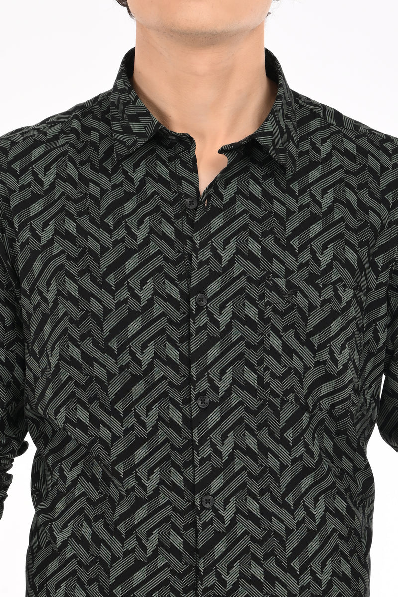 Eco Friendly Tencel Printed Shirt