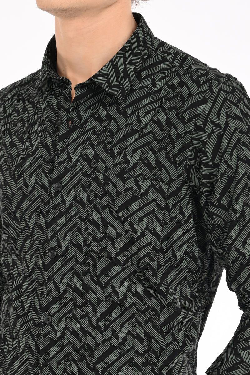 Eco Friendly Tencel Printed Shirt