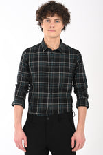 Workwear Textured Check Shirt