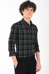 Workwear Textured Check Shirt