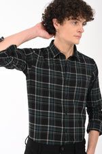 Workwear Textured Check Shirt