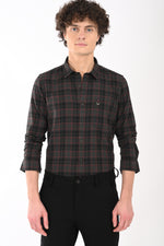 Workwear Textured Check Shirt