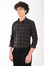 Workwear Textured Check Shirt