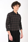 Workwear Textured Check Shirt
