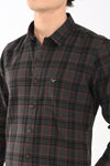 Workwear Textured Check Shirt