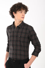 Workwear Textured Check Shirt