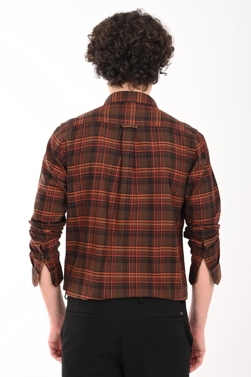 Workwear Textured Check Shirt