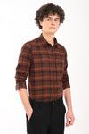 Workwear Textured Check Shirt