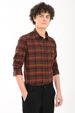 Workwear Textured Check Shirt