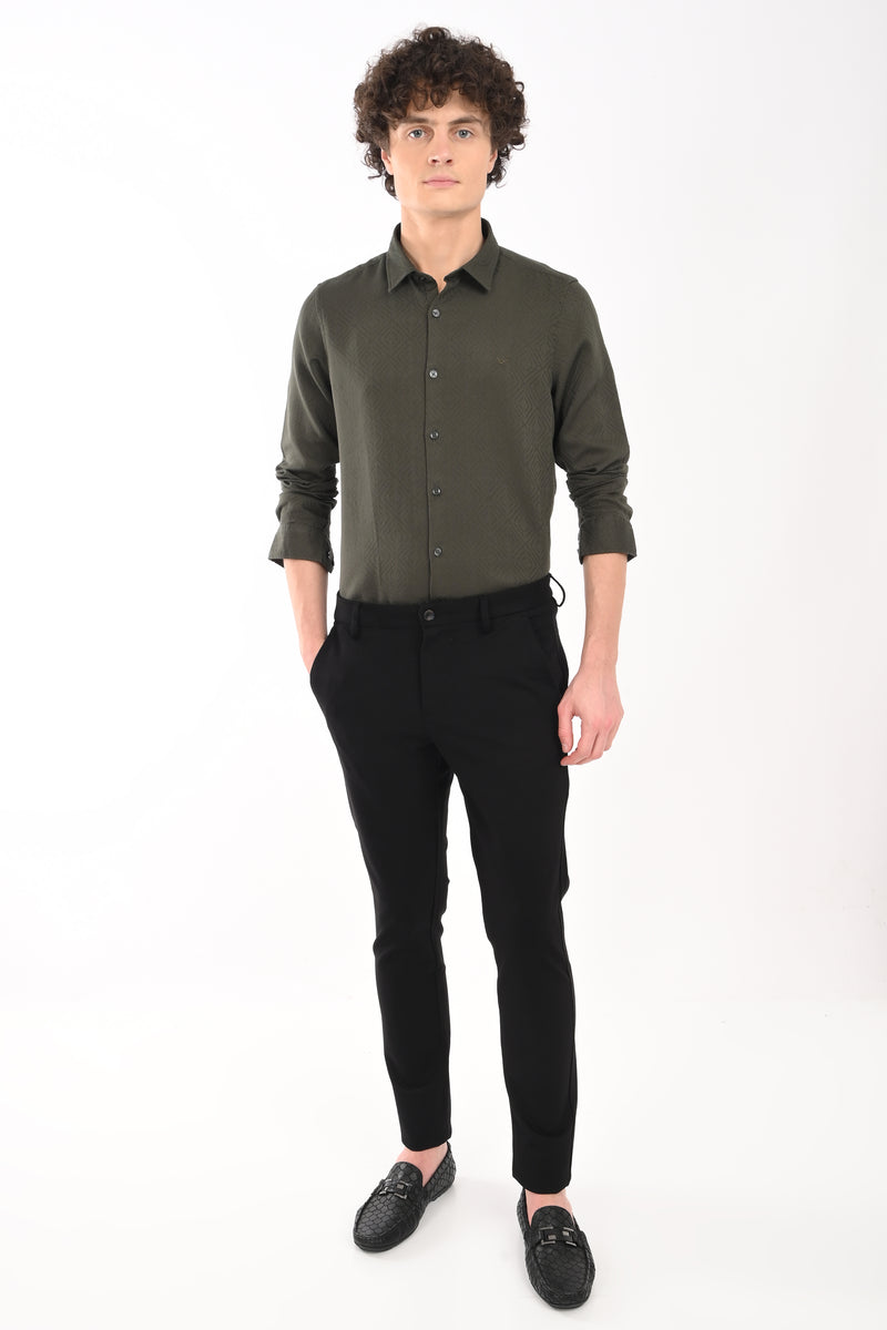 Textured Party Wear Shirt