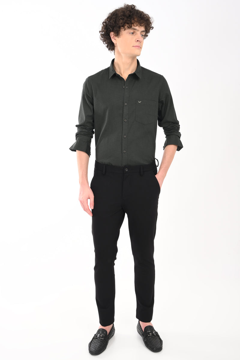 Must have Textured Stretch Shirt