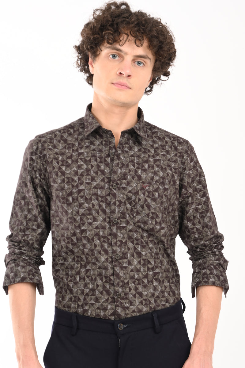Oxford Printed Shirt
