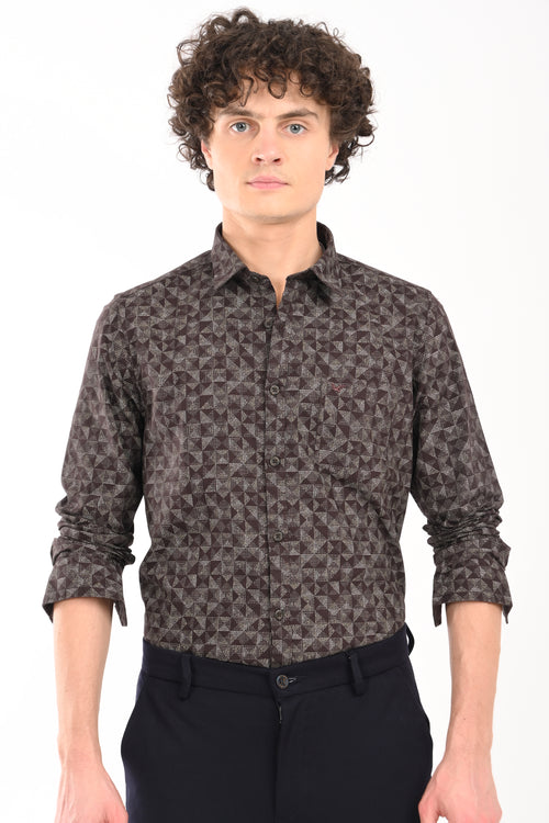 Oxford Printed Shirt
