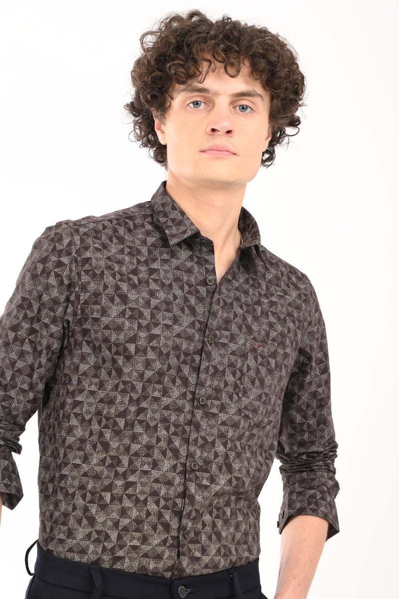 Oxford Printed Shirt