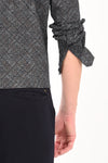 Textured Cotton Printed Shirt