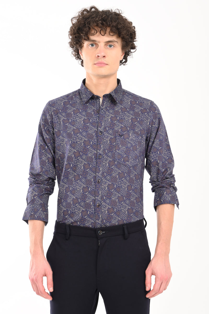 Premium Oxford Printed Shirt