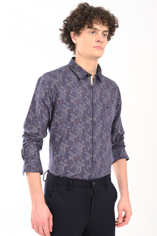 Premium Oxford Printed Shirt