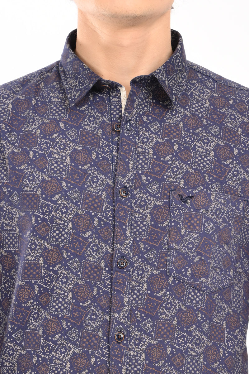 Premium Oxford Printed Shirt
