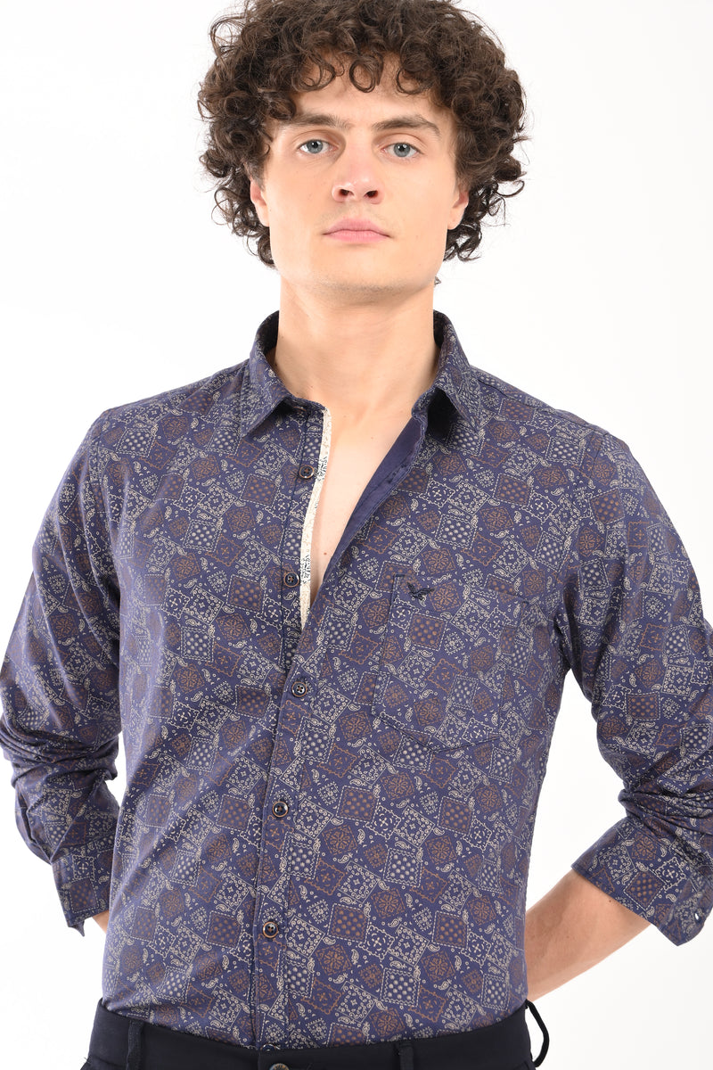 Premium Oxford Printed Shirt
