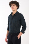 Partywear Textured Printed Shirt