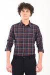 Workwear Textured Check Shirt