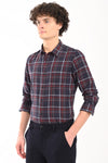 Workwear Textured Check Shirt
