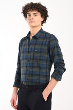 Workwear Textured Check Shirt